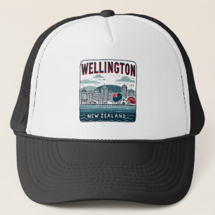 Wellington Neuseeland Truckerkappe