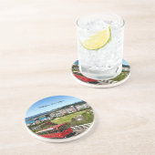 Wellington, New Zealand Getränkeuntersetzer (Seite)