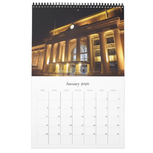 Wellington new zealand kalender (Jan 2026)