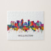 Wellington New Zealand Skyline Puzzle (Horizontal)
