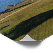 Wellington Point Queensland Coastland Park View Poster (Ecke)