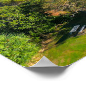 Wellington Point Recreation Reserve Luftaufnahme Poster (Ecke)