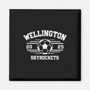 Wellington Skyrockets Fußball Ll 2025 Magnet
