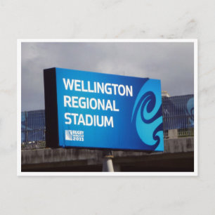 Wellington-Stadion Postkarte