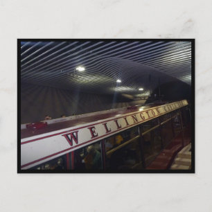 Wellington Standseilbahn Postkarte
