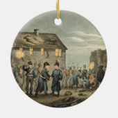 Wellington und Blucher, die sich zufällig an Keramikornament (Hinten)