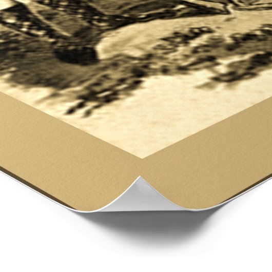 Wellington und Waterloo Poster (Ecke)