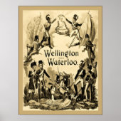 Wellington und Waterloo Poster (Vorne)