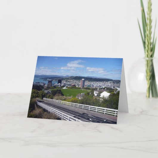 Wellington View Tracks Karte (Vorderseite)