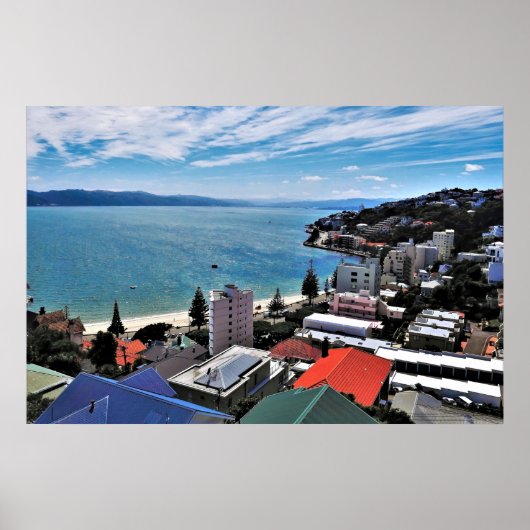 Wellington Waterfront Poster (Vorne)