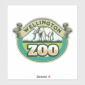Wellington Zoo Aufkleber (Blatt)
