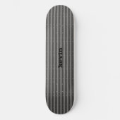 Wellmetallaussehen Personalisiert Skateboard (Vorderseite)