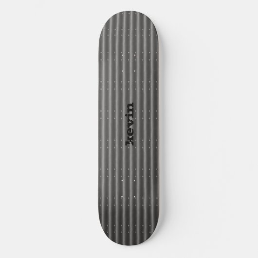 Wellmetallaussehen Personalisiert Skateboard (Vorderseite)