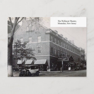 Wellmont-Theater, Montclair, New Jersey, Vintage Postkarte