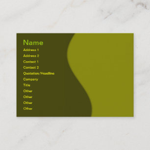 Wellness Business Card Visitenkarte