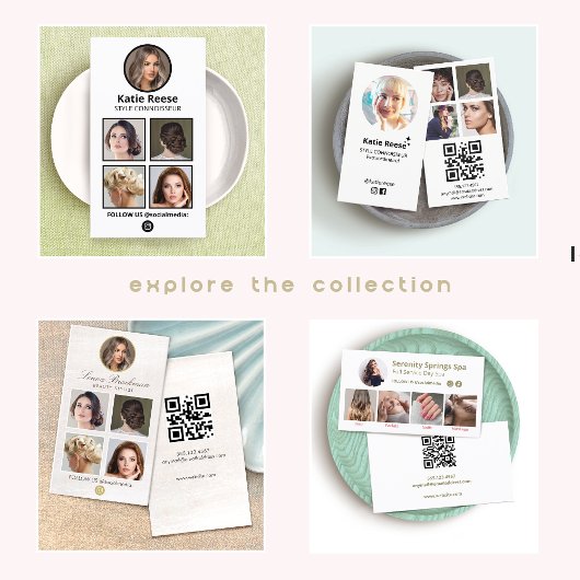 Wellness-Center 4 Foto - QR-Code Visitenkarte