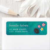 Wellness-Center-Adressmarken für Floating-Blume (Insitu)