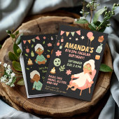 Wellness-Center-Akkuläres Kindergeburtstag-Party Einladung