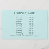 WELLNESS-CENTER Aqua Blue Beach Wald Seesterne Mus Flyer (Hinten)