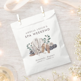 Wellness-Center Bachelorette Weekend Geschenktütchen