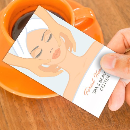 Wellness-Center Beauty mit Terminkarte