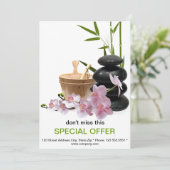 WELLNESS-CENTER & Beauty Resort Flyer - individuel Ankündigung (Stehend Vorderseite)