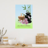 WELLNESS-CENTER & Beauty Resort Poster (Küche)