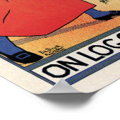 Wellness-Center Belgium 1894 Café Restaurant Frahi Poster (Ecke)