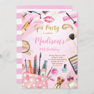 Wellness-Center Birthday Invites Einladung