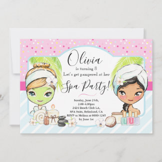 WELLNESS-CENTER Birthday Party Einladung