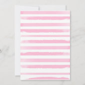 Wellness-Center Birthday Party Einladung (Rückseite)