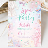 Wellness-Center Birthday Party Einladung