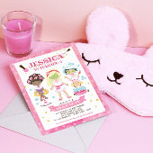 Wellness-Center Birthday Party Einladung