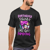 Wellness-Center Birthday Party Lasse Pampered Bday T-Shirt (Vorderseite)