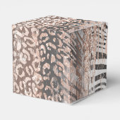 Wellness-Center Birthday Safari Glitzer Geschenkschachtel (Rückseite)