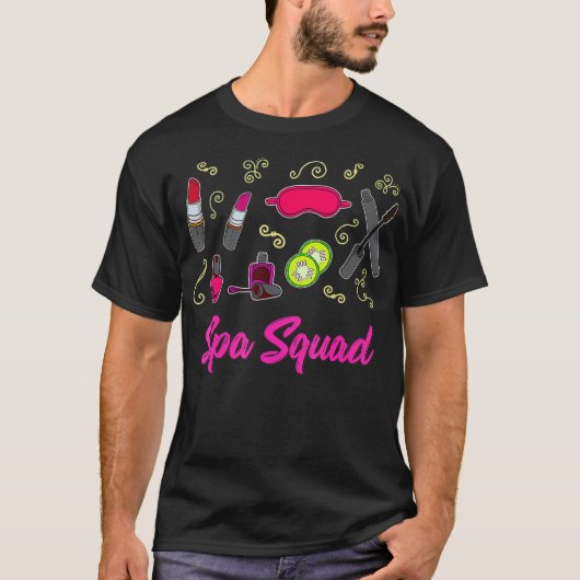 Wellness-Center Birthday Wellness-Center Squad T-Shirt (Vorderseite)