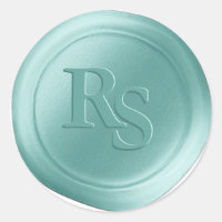 Wellness-Center Blue Double Monogram Wedelwaxe Sie