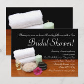 Wellness-Center Brautparty, Einladungen in Salon (Vorne/Hinten)