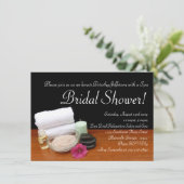 Wellness-Center Brautparty, Einladungen in Salon (Stehend Vorderseite)