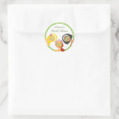 Wellness-Center Brautparty Gefallen Sticker (Tasche)