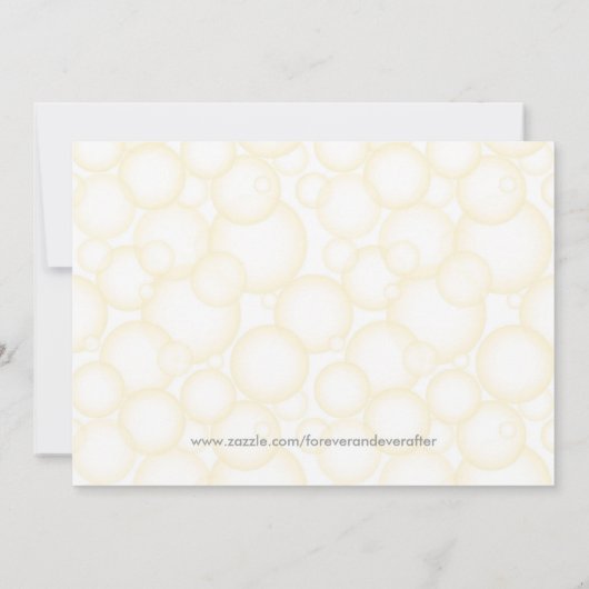 Wellness-Center Bridge Brautparty Einladung (Rückseite)