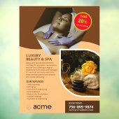 Wellness-Center Center Custom Fensteraufkleber (Blatt 3)