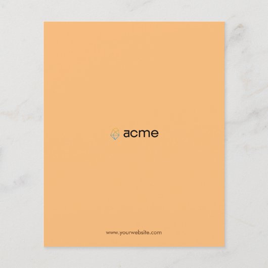 Wellness-Center Center Custom Flyer (Hinten)