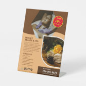 Wellness-Center Center Custom Sockelschild (Vorderseite)