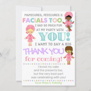 Wellness-Center Danke Karte Wellness-Center Birt