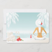 WELLNESS-CENTER Day Brautparty Einladung (Rückseite)