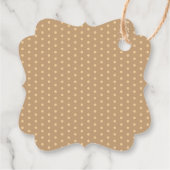 Wellness-Center Day Favor Tag Geschenkanhänger (Rückseite)