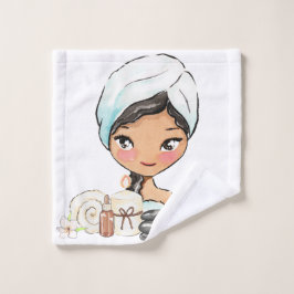 WELLNESS-CENTER DAY Geburtstagswaschtuch Waschlappen