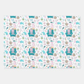 Wellness-Center Day Girlie Geschenkpapier Set (Vorderseite)