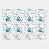 Wellness-Center Day Girlie Geschenkpapier Set (Vorderseite)